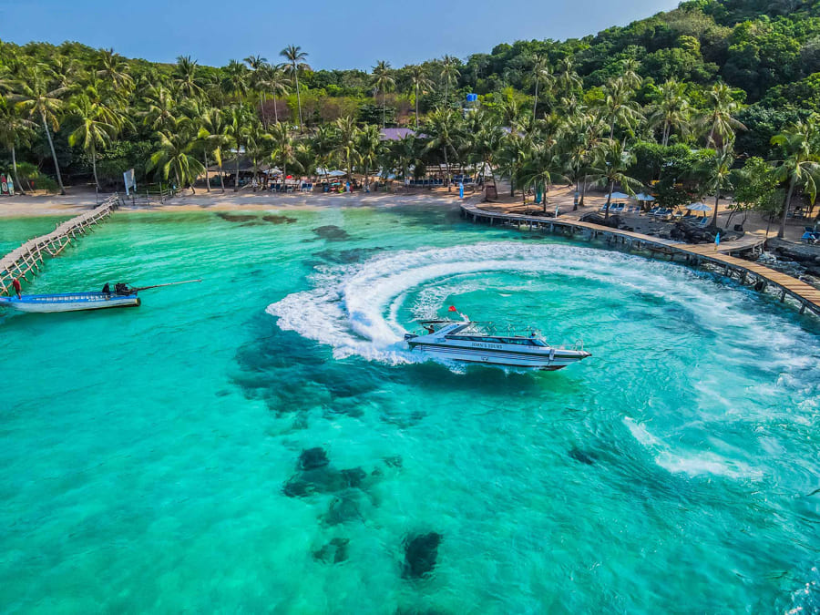 Cano khám phá Nam Đảo – Hòn Bườm – Hòn Gầm Ghì – Hòn Mây Rút Trong – Ngắm San hô – Bãi Sao – Chùa Hộ Quốc – Di tích Nhà Tù